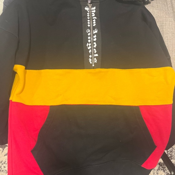 Palm Angels 1/4 Zip Hoodie x Justin Bieber collab Size S - Picture 3 of 5